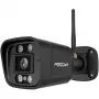 Foscam V8P ulkokäyttöön tarkoitettu bullet-WiFi-kamera, 8 MP 4K (3840x2160), kaksikaistainen WiFi, valonheitin, sireeni, yönäkö, musta