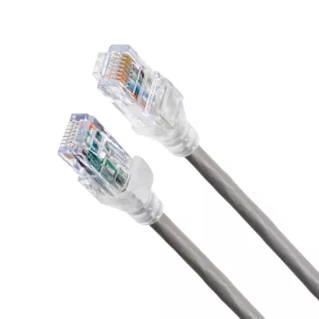 Verkko-patchkaapeli Belden 10GX Cat6a U/UTP LSZH, 2 m, RJ-45–RJ-45, harmaa