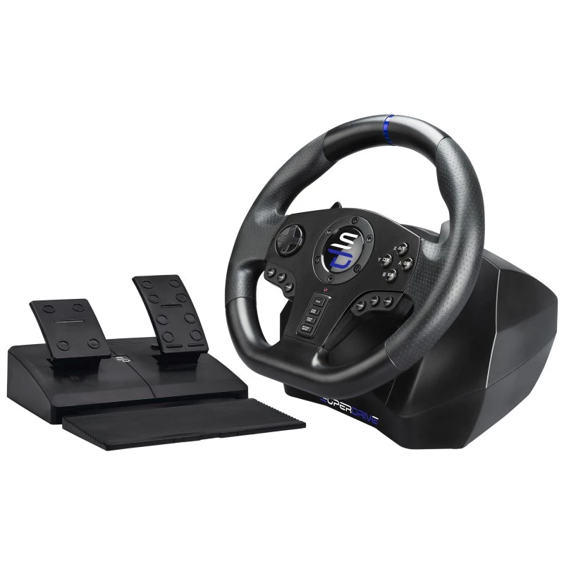 Ratti + polkimet Subsonic SV750 musta 270° kierto USB