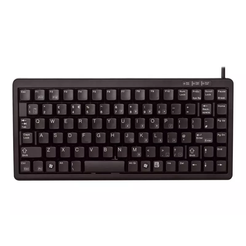CHERRY G84-4100 näppäimistö yleisnäppäimistö USB QWERTY pohjoismainen musta