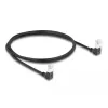 Verkkokaapeli DeLOCK RJ45 Cat.6A 1m musta