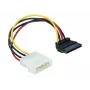Virtakaapeli SATA HDD 4-pin pistoke kulmamalli DeLOCK 60101