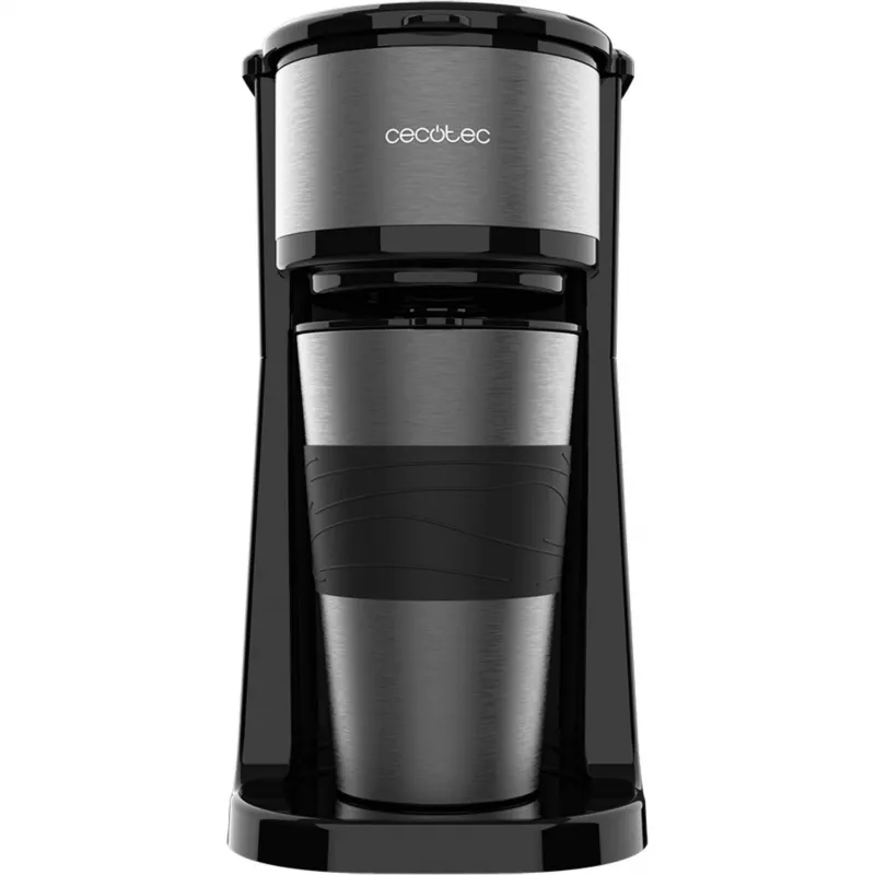 Cecotec Coffee 66 Drop & Go suodatinkahvinkeitin, 700 W, musta/ruostumaton teräs