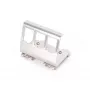 Adapteri Digitus AN-25183 3x Keystone-moduulille ruostumaton teräs