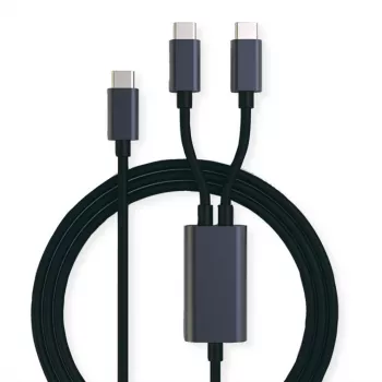 ROLINE - USB-kaapeli - 24-pin USB-C (M) - 24-pin USB-C (M) - USB 2.0 - 1,85 m - USB-virransyöttö (100 W) - musta (11.02.8308)