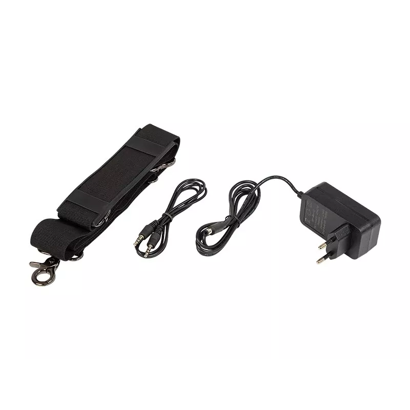 BLOW DJBOX 30-392# Bluetooth-kaiutin 250 W kaukosäätimellä ja mikrofonilla, USB, microSD, AUX, TWS, sisäänrakennettu akku, musta