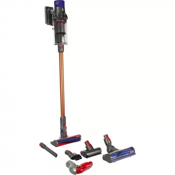 Dyson Cyclone V10 Absolute 2-in-1 varsi-imuri akku kuiva pussiton kupari, nikkeli