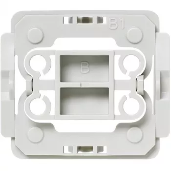 Asennettava valkoinen kotelo Homematic IP EQ3-ADA-B1 — 58×18×52 mm