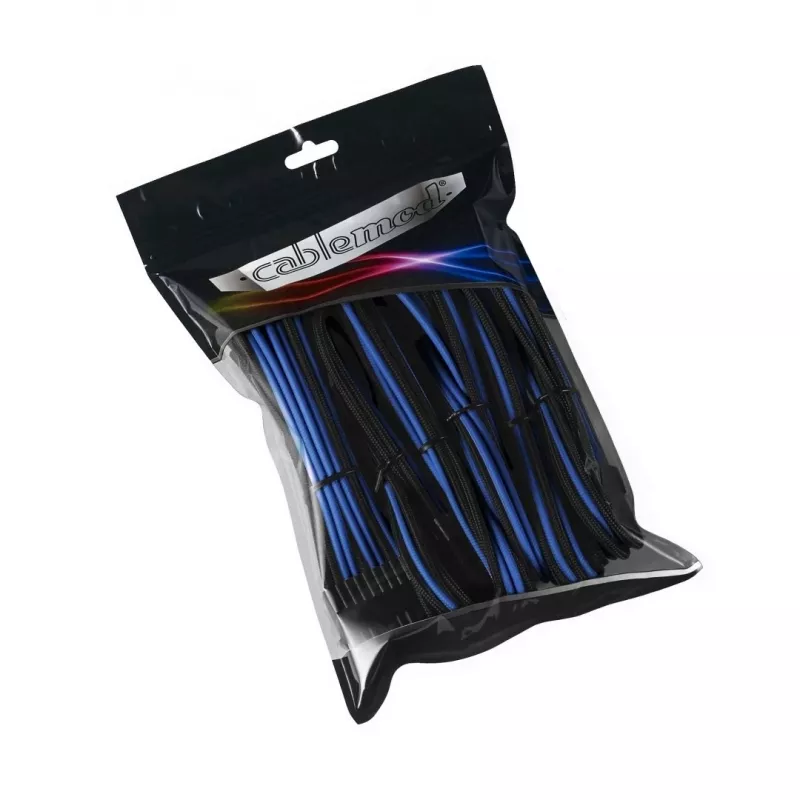 Sisäinen virtakaapeli CableMod CM-PCAB-BKIT-NKKB-3PK-R musta sininen 250 mm