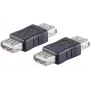 Kaapelin sukupuolenmuunnin USB A ShiverPeaks BS77041