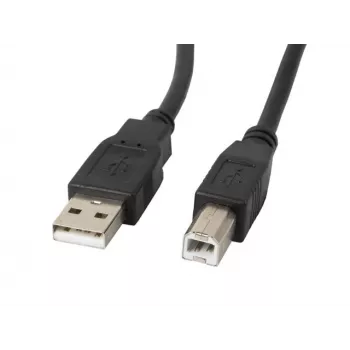 Lanberg CA-USBA-11CC-0050-BK USB-kaapeli 5 m 2.0 USB B musta (CA-USBA-11CC-0050-BK)