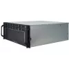 Palvelinkotelo Inter-Tech 4U-4408 rack musta, hopea