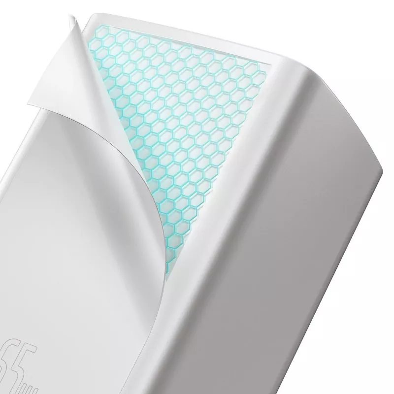 Laturi Baseus CCGAN2L-B02 sisäkäyttöön AC-pikalaturi 20V 1xUSB 1xType-C valkoinen