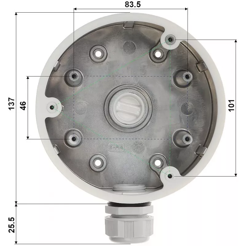 Kiinnike Hikvision DS-1280ZJ-PT6