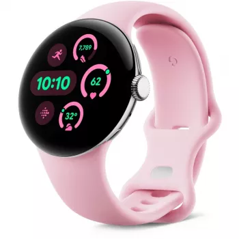 Google Pixel Watch 3 - 41 mm - alumiini, kiillotettu hopea