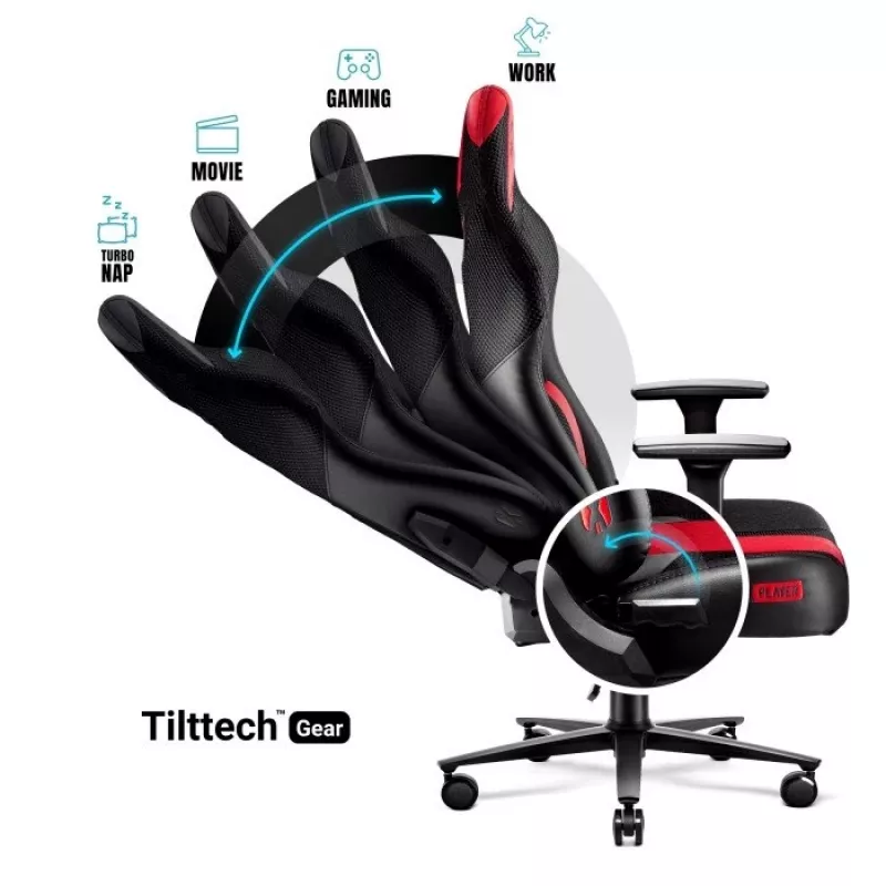 Diablo X-PLAYER 2.0 KING pelituoli Crimson antrasiitti