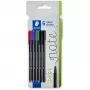 Staedtler Triplus 334 C6 finelinerit, 6 kpl