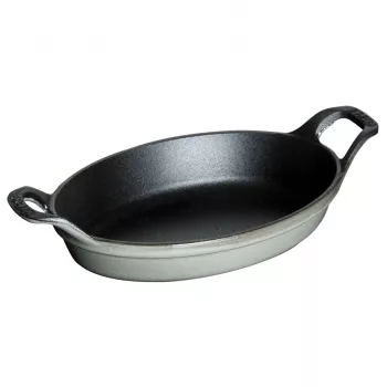 Soikea mini-leivonta- ja uunivuoka Staub 250 ml grafiitti