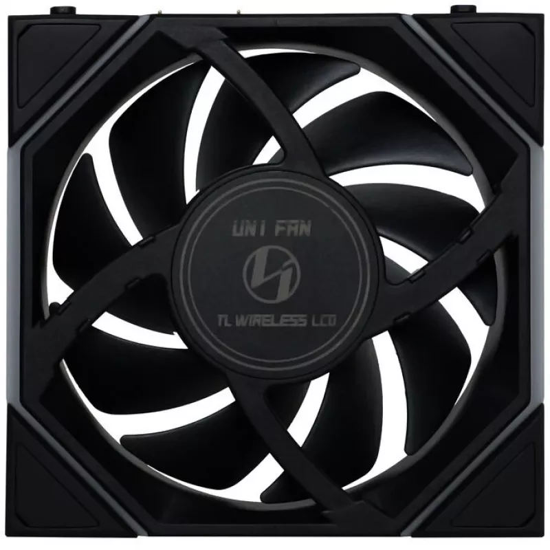 Lian Li UNI FAN TL Wireless LCD ARGB 120 mm Reverse Blade - musta