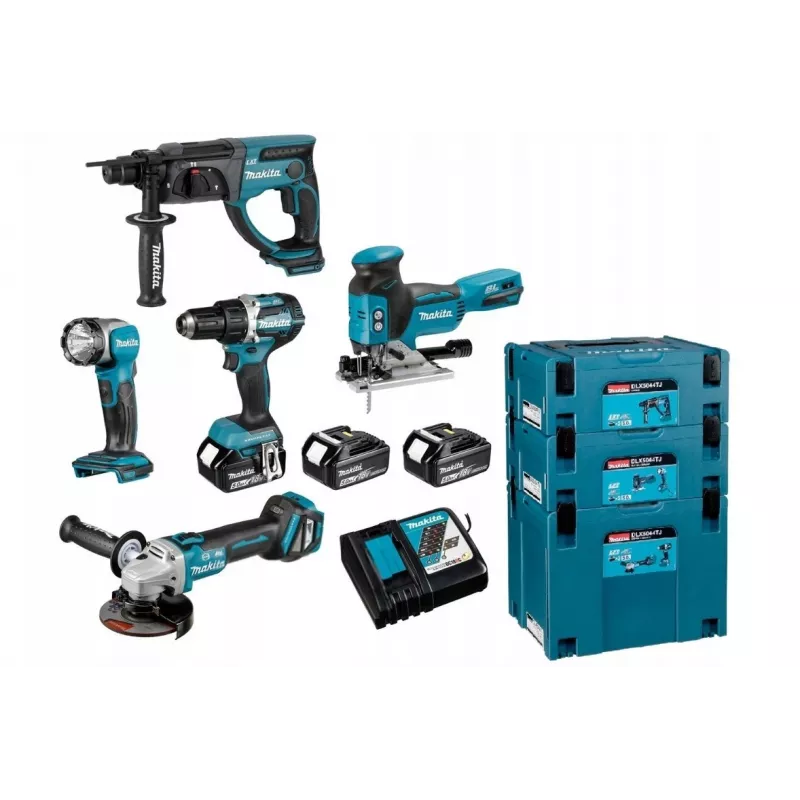 Makita DLX5044TJ akku-yhdistelmäsarja