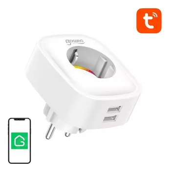 Älypistorasia WiFi Gosund SP112 2xUSB, 16A, Tuya
