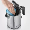 Severin WK 3489 sähköinen vedenkeitin 1 l 2400 W musta, hopea