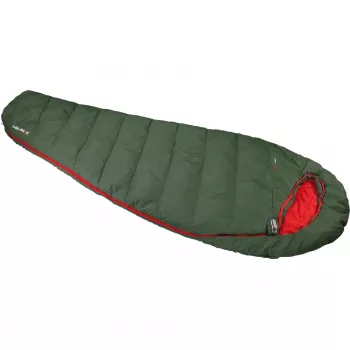 Makuupussi Pak 1000 ECO (tummanvihreä/punainen)