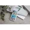 iKins puhelinkotelo iPhone XS / iPhone X S – white poppin rock suojaava takakansi