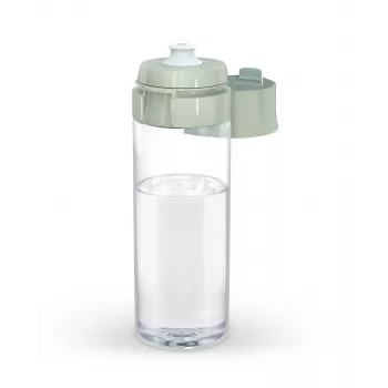 Uudelleenkäytettävä juomapullo BRITA Fill&Go Vital 600 ml integroidulla MicroDisc-suodattimella, vihreä