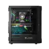 LOGIC CONCEPT Portos ARGB ATX Mid-Tower-kotelo, musta