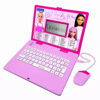Kaksikielinen oppimiskannettava lapsille Lexibook Barbie JC598BBi17 – kaksikielinen oppimislelu