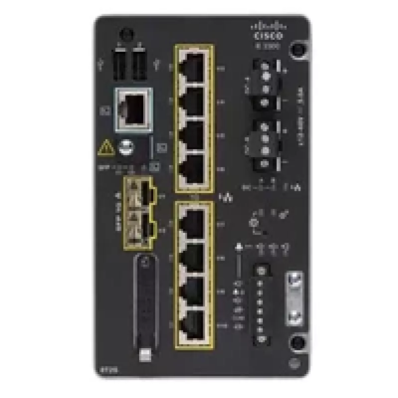 Cisco Catalyst IE3300 kytkin 8 GE kupari + 2 GE SFP moduulilla