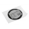 DEMCiflex pölysuodatin 80 mm, pyöreä - musta/musta