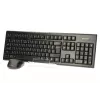 A4Tech 7100N pöytänäppäimistö ja hiiri sisältää RF Wireless QWERTY englanti musta