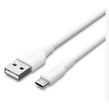 USB2.0–MICRO-B-kaapeli/1,5 M valkoinen Ctiwg Vention