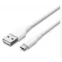 USB2.0–MICRO-B-kaapeli/1,5 M valkoinen Ctiwg Vention
