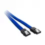 CableMod ModMesh - SATA-kaapeli - Serial ATA 150/300/600 - SATA (W) - SATA (W) - 60 cm - sininen (CM-CAB-SATA-N60KB-R)