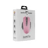 Pelihiiri White Shark GARETH Pink USB Type-A