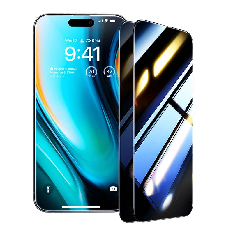 Torras Install Master yksityisyyslasi-näytönsuojus iPhone 16 Plusille (malli X00FX1563)