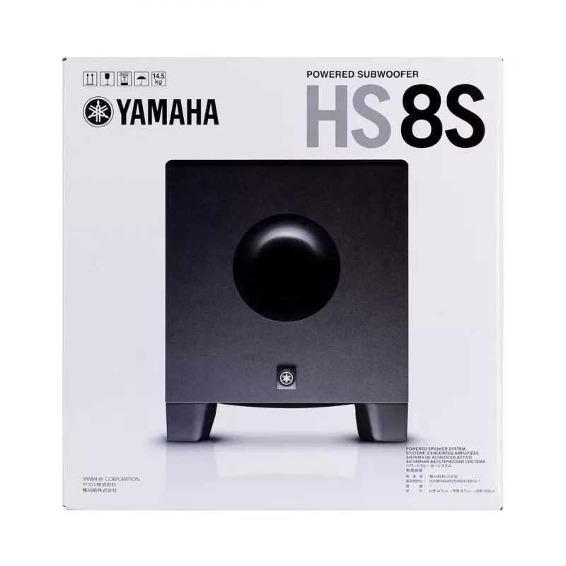 Yamaha HS8S subwoofer musta 150 W