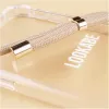 Olkahihnakotelo Lookabe loo007 kulta nude iPhone 7/8 Plus – kannettava puhelinkotelo hihnalla