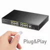 Cudy FS1018PS1 verkkokytkin 18 Fast Ethernet -porttia PoE