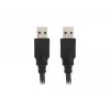 USB-kaapeli -A M/M 3.0 0,5m musta