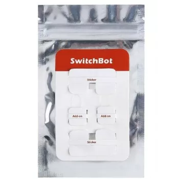 SwitchBot Add-On Sticker langaton ohjaus — älykodin lisätarra (ADD-ONSTICKER)