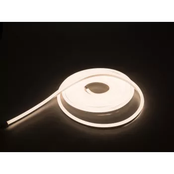 LED Neon Flex 24V 5 m -sarja EUROLITE malli 50499901 lämmin valkoinen