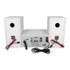 Kotiaudiomikrojärjestelmä BLAUPUNKT MS16BT 15 W, CD/USB/MP3, Bluetooth, FM RDS, valkoinen