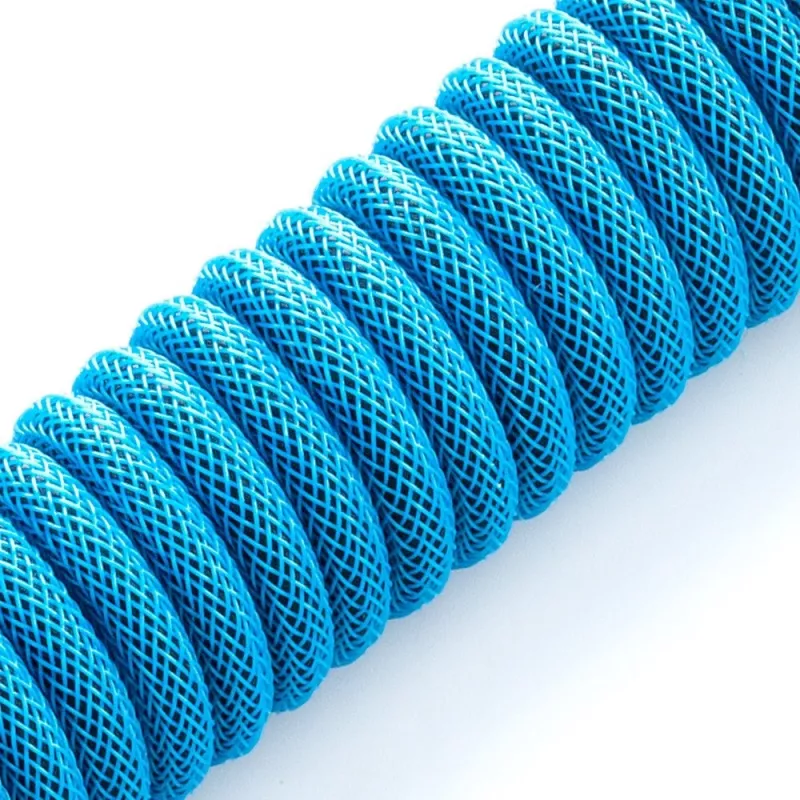 CableMod Classic kierrettävä näppäimistökaapeli CM-CKCA-CK-KK150KK-R, USB-C – USB-A, 150 cm, musta (Midnight Black)