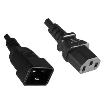 Microconnect PE030605 virtajohto musta 0,5 m C13-liitin C20-liitin