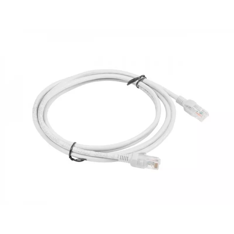 Lanberg PCU5-10CC-0200-S verkkokaapeli 2 m Cat5e U/UTP (UTP) harmaa (PCU5-10CC-0200-S)