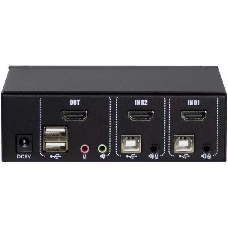 KVM-kytkin Inter-Tech AS-21HA HDMI